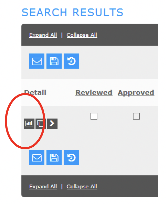 ‘ user role – Financial – Account Summary ‘ – Search Criteria – search Reporting Cycle.