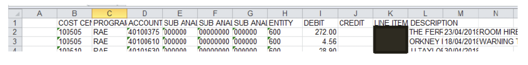 user role – running a report – report samples’