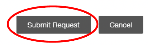 user role – running a report – submitting request