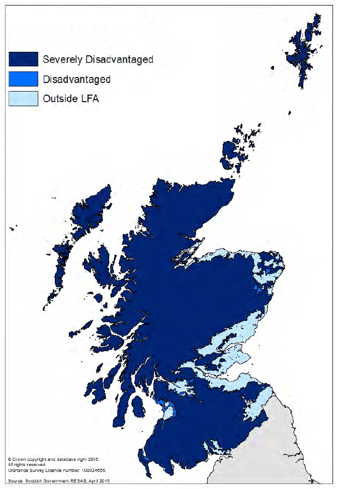 2 3 Land Use By Sub region Table C4 Economic Report On Scottish 