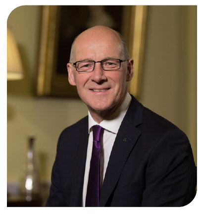 The First Minister, John Swinney